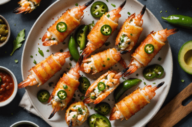 Shrimp Stuffed Jalapeño Poppers
