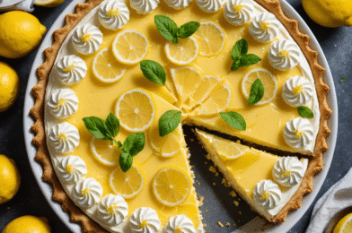 Cream Cheese Lemonade Pie